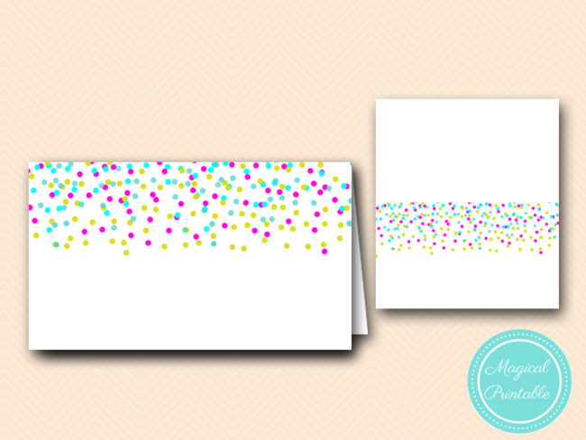BS429-Labels-TentStyle-aqua-turquoise-pink-placecards