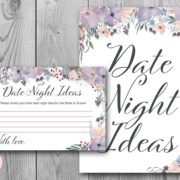 Purple and Lavender Date Night Ideas