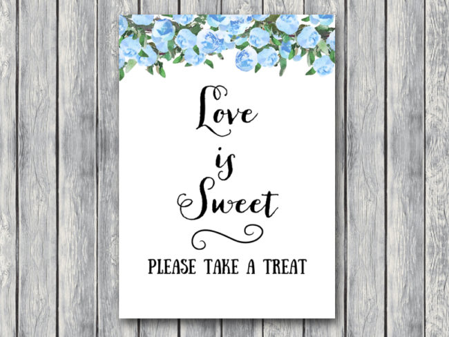 TH17-5x7-sign-love-is-sweet-blue-bridal-wedding-shower