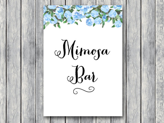 TH17-5x7-sign-mimosa-bar-blue-bridal-wedding-shower