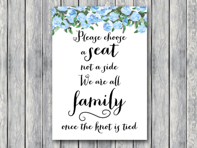 TH17-5x7-sign-pick-a-seat-not-a-side-blue-bridal-wedding-shower