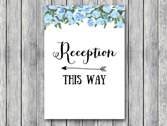 TH17-5x7-sign-reception-blue-bridal-wedding-shower
