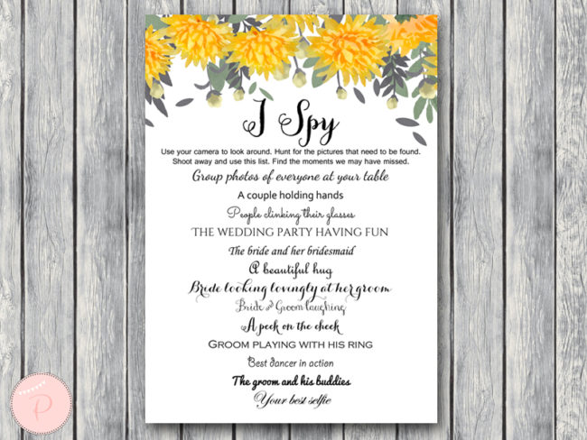 TH18-5x7-wedding-scavenger-yellow-wedding-game-dandelion