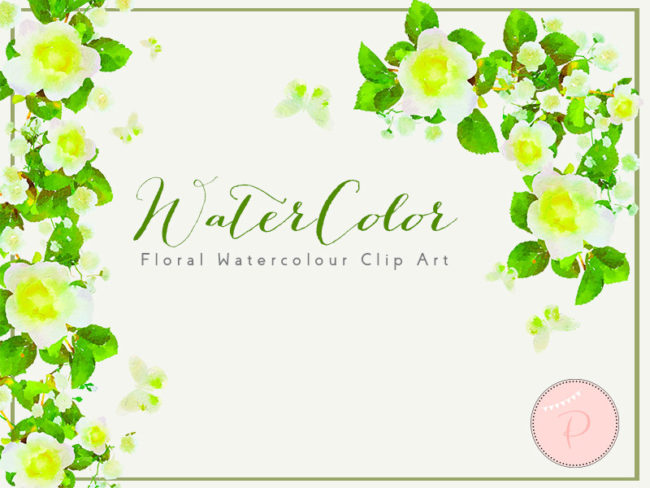 WCA76-summer-yellow-butterfly-floral-cliparts