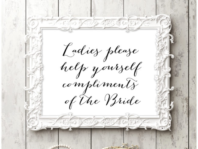 sn38-sign-ladies-help-yourself-chic-wedding-sign